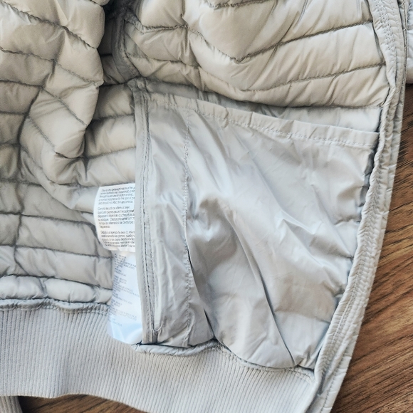 NWT Michael Kors XS Down Jacket Silver Packable - Picture 8 of 14